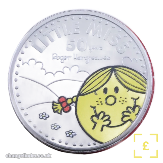 2021 Little Miss Sunshine (50 Years of Mr Men / Little Miss) — £5