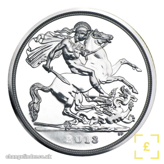 2013 St George and the Dragon (Pistrucci)