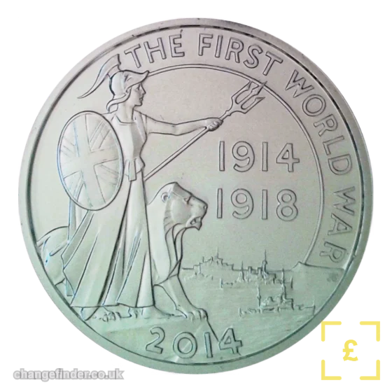 2014 100th Anniversary of the Outbreak of the First World War (Britannia)