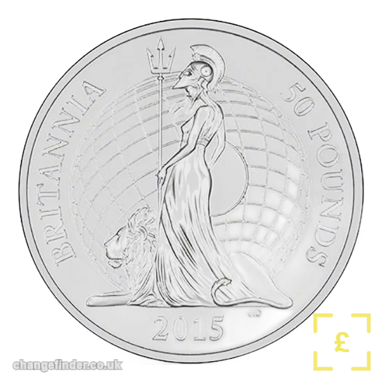 2015 Britannia (UK's first £50 coin)