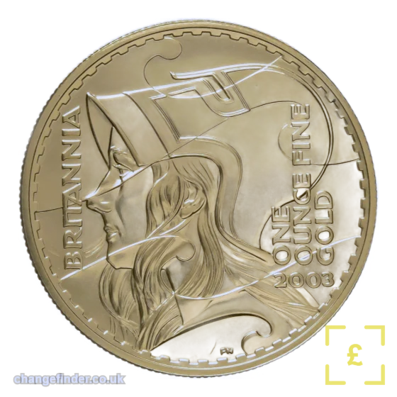 1987-present Britannia (1oz fine gold, annual designs)