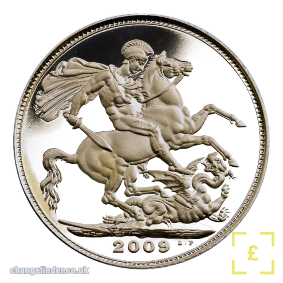 1817-present St George & the Dragon (Pistrucci); reigning-monarch obverse — Sovereign