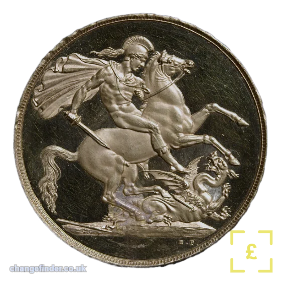 1820-present St George & the Dragon (Pistrucci); reigning-monarch obverse — Double Sovereign