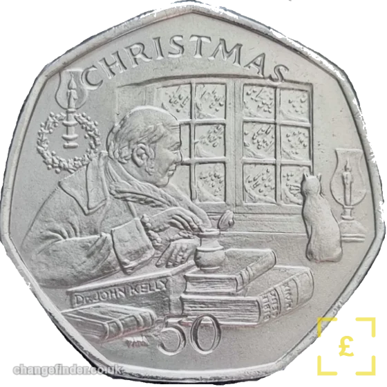 2000 Christmas - Dr John Kelly (translator of the Bible into Manx) — 50p