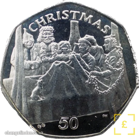 2002 Christmas - Scrooge (Dickens' 'A Christmas Carol') — 50p
