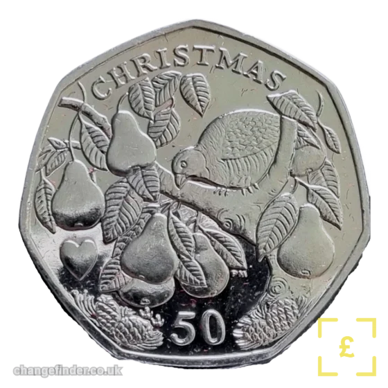 2005 Christmas - Twelve Days of Christmas: A Partridge in a Pear Tree — 50p