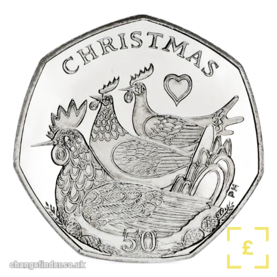 2007 Christmas - Twelve Days of Christmas: Three French Hens — 50p