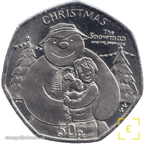 2014 Christmas - The Snowman, the Snowdog & Billy — 50p