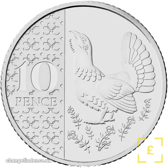 2023 Capercaillie (first King Charles III 10p) — 10p
