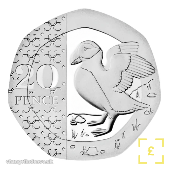 2023 Puffin (first King Charles III 20p) — 20p